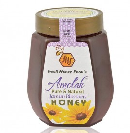 Amolak Jamun Blossoms Honey   Plastic Jar  500 grams